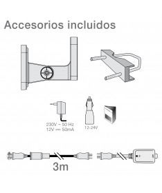 Antena TDT exterior omnidireccional para caravana, con amplificador, 4G LTE  DVB-T/T2, toma F, ganancia 36 dB, blanca