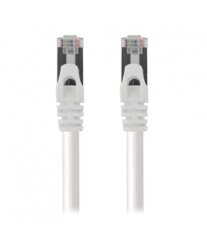 Cable RJ45 CAT 7 macho / macho recto 3 m Blanco